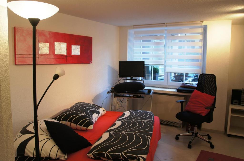 Studio-Appartment Horgen Pokoj fotografie